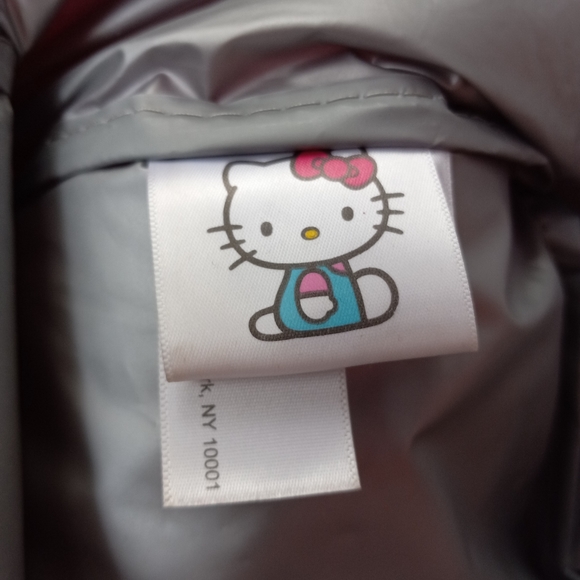 SOLD! Hello Kitty y2k glittery insulated lunch tote! EUC! Vintage kawaii sanrio! - Picture 9 of 15